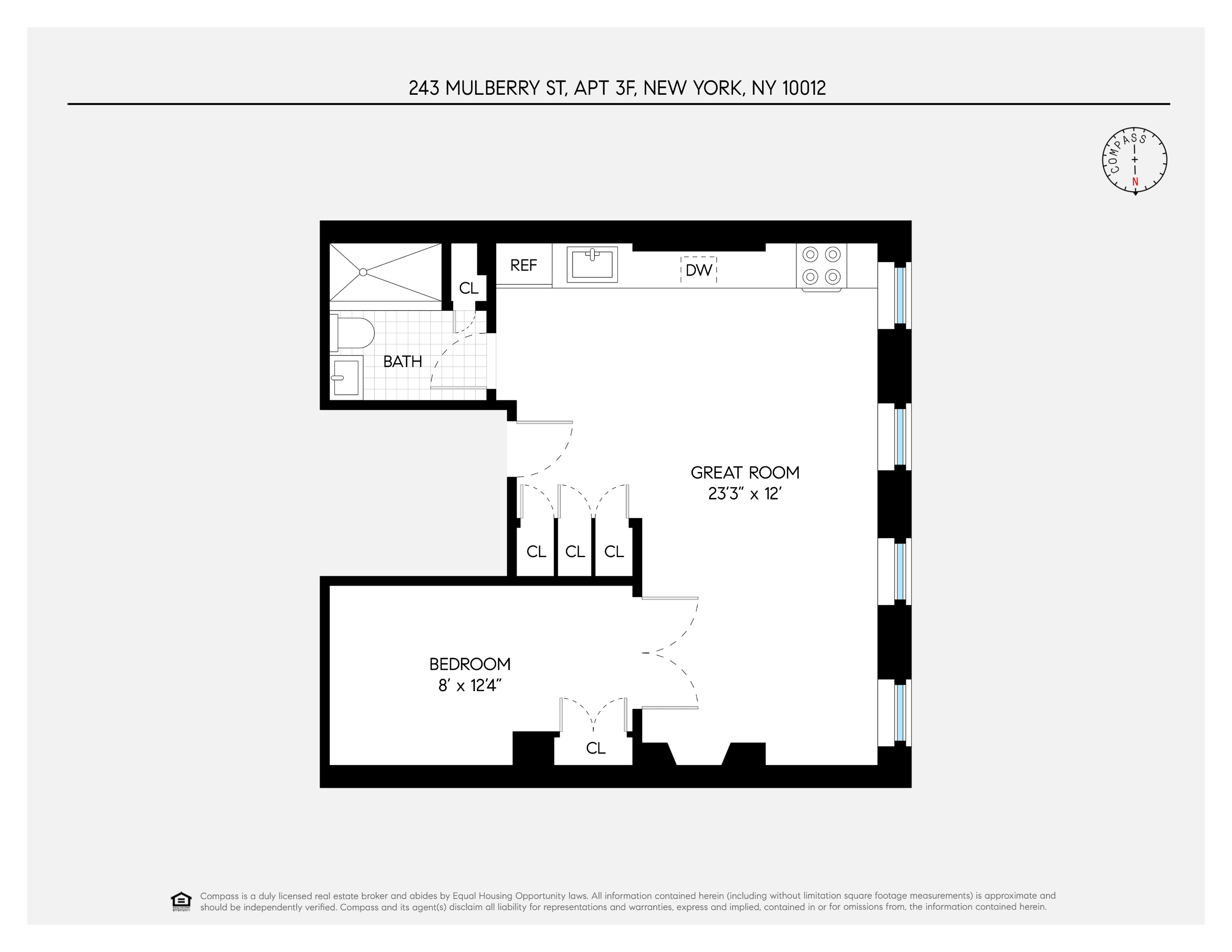 243 Mulberry Street 3F