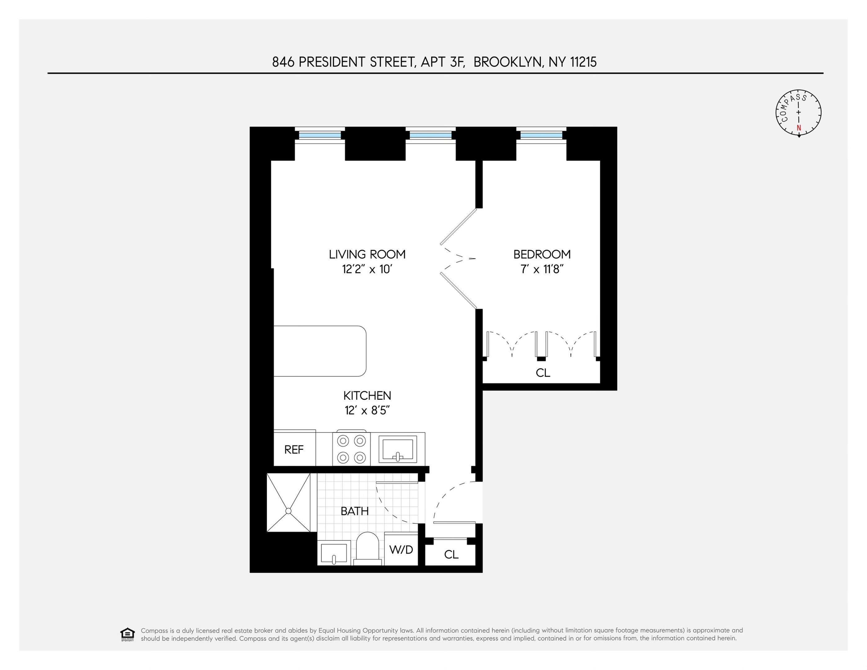 846 President Street 3F