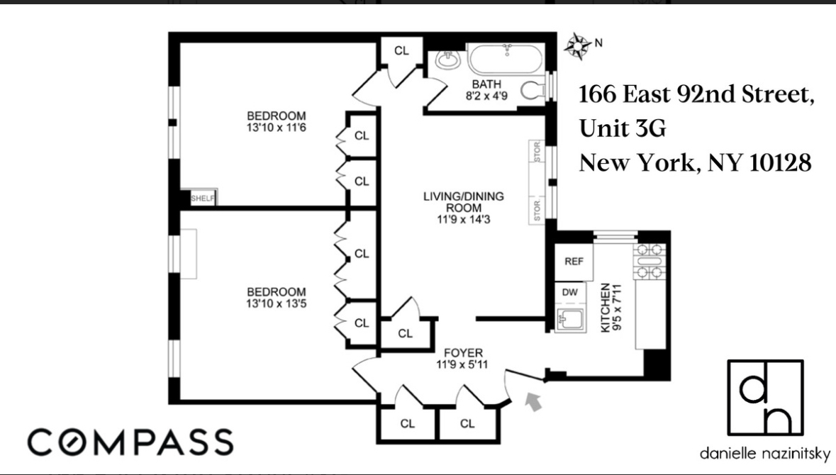 166 E 92nd Street 3G