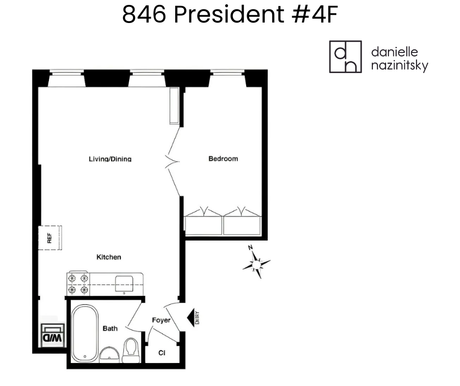 846 President Street 4F