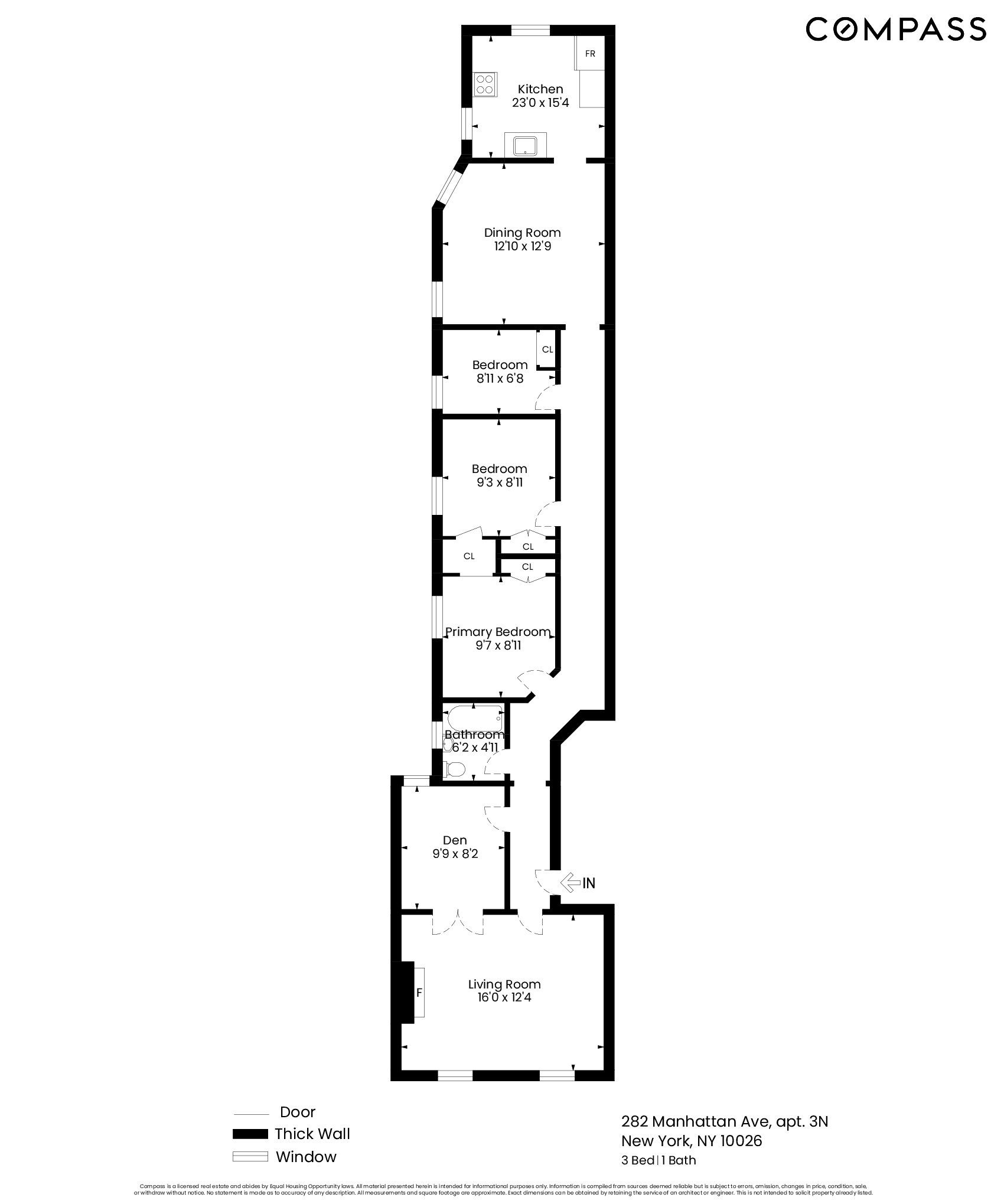 282 Manhattan Avenue 3N