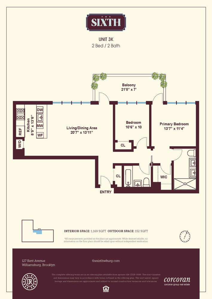 127 KENT Avenue 3K