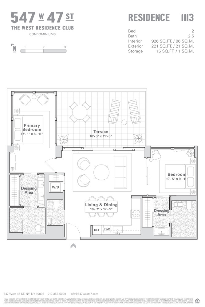 547 W 47TH Street 1113