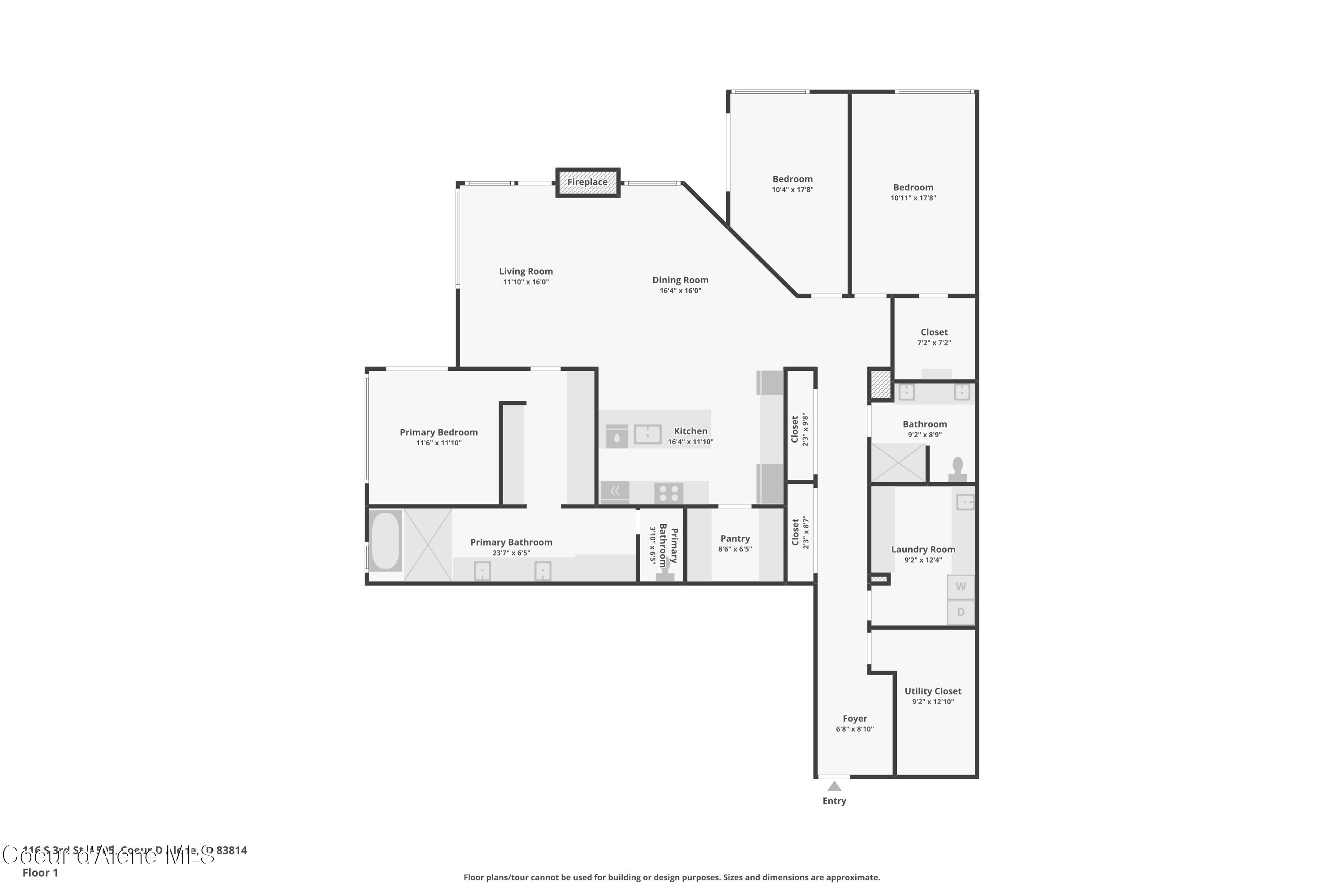 116 S 3RD ST, 505, Coeur d'Alene Unit: 505