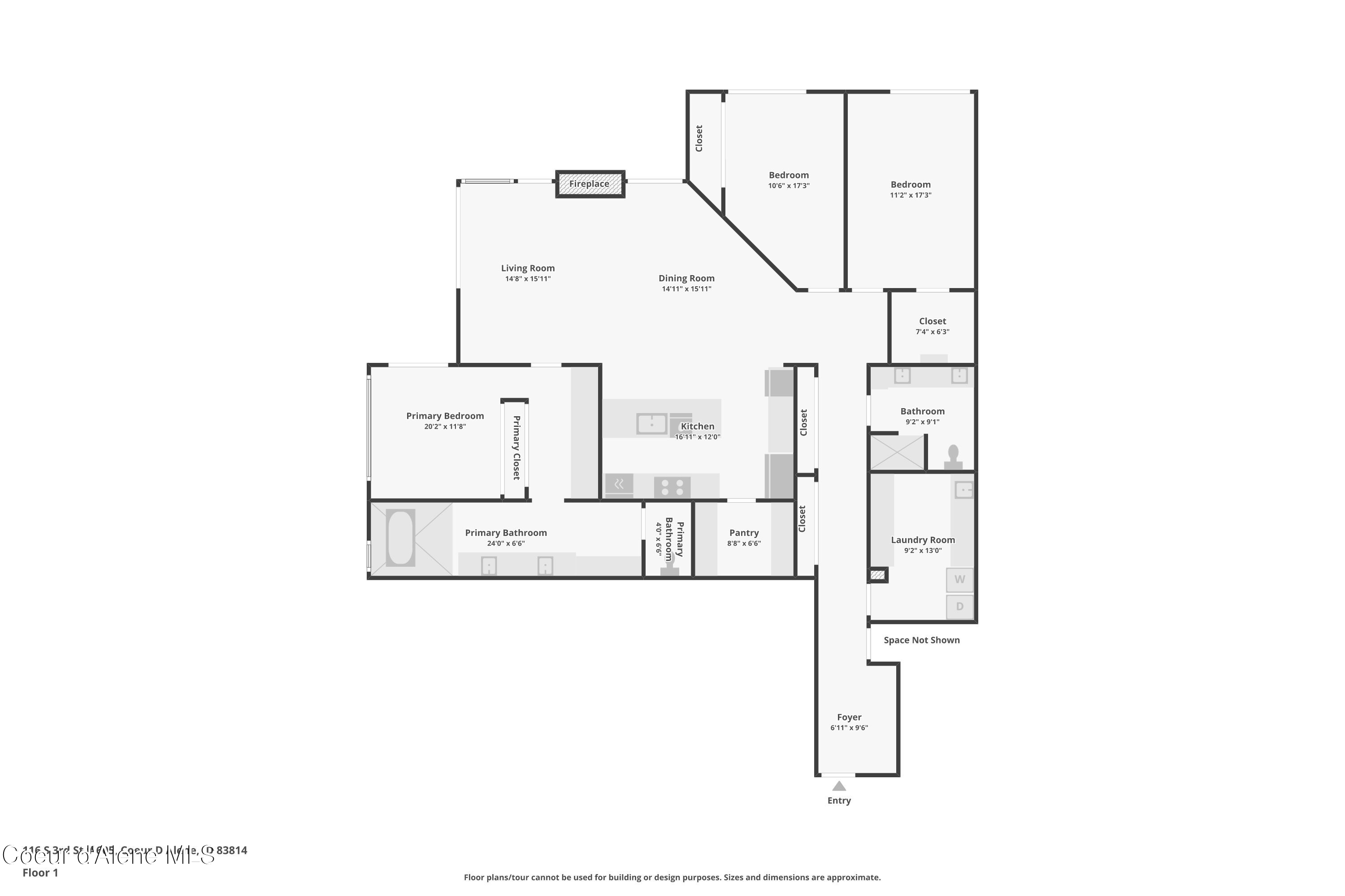 116 S 3RD ST, 605, Coeur d'Alene Unit: 605