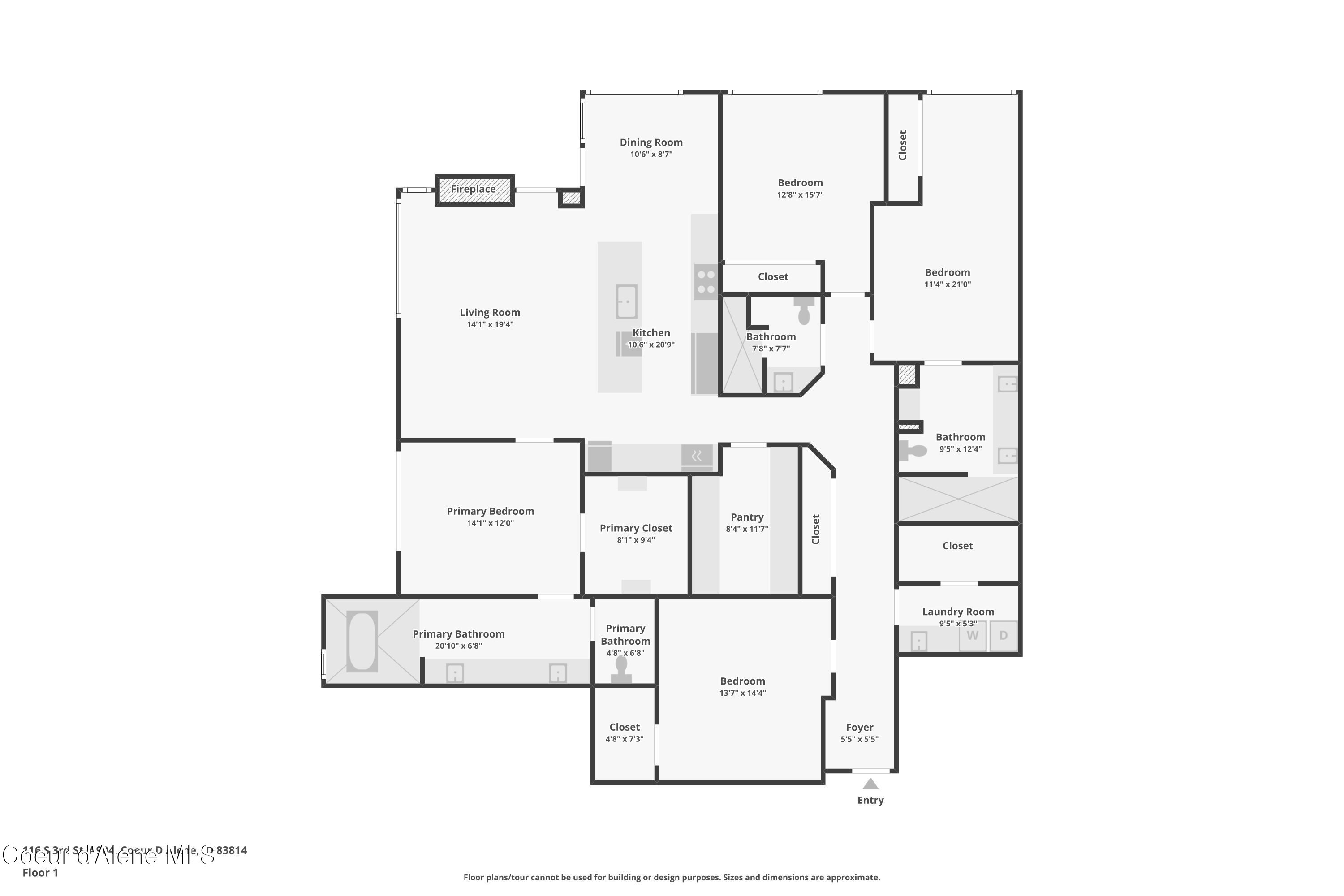 116 S 3RD ST, 904, Coeur d'Alene Unit: 904