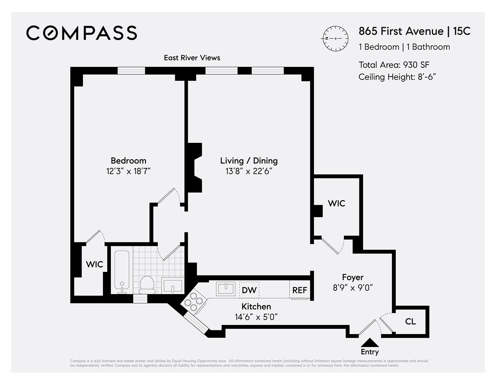 865 United Nations Plaza 15C