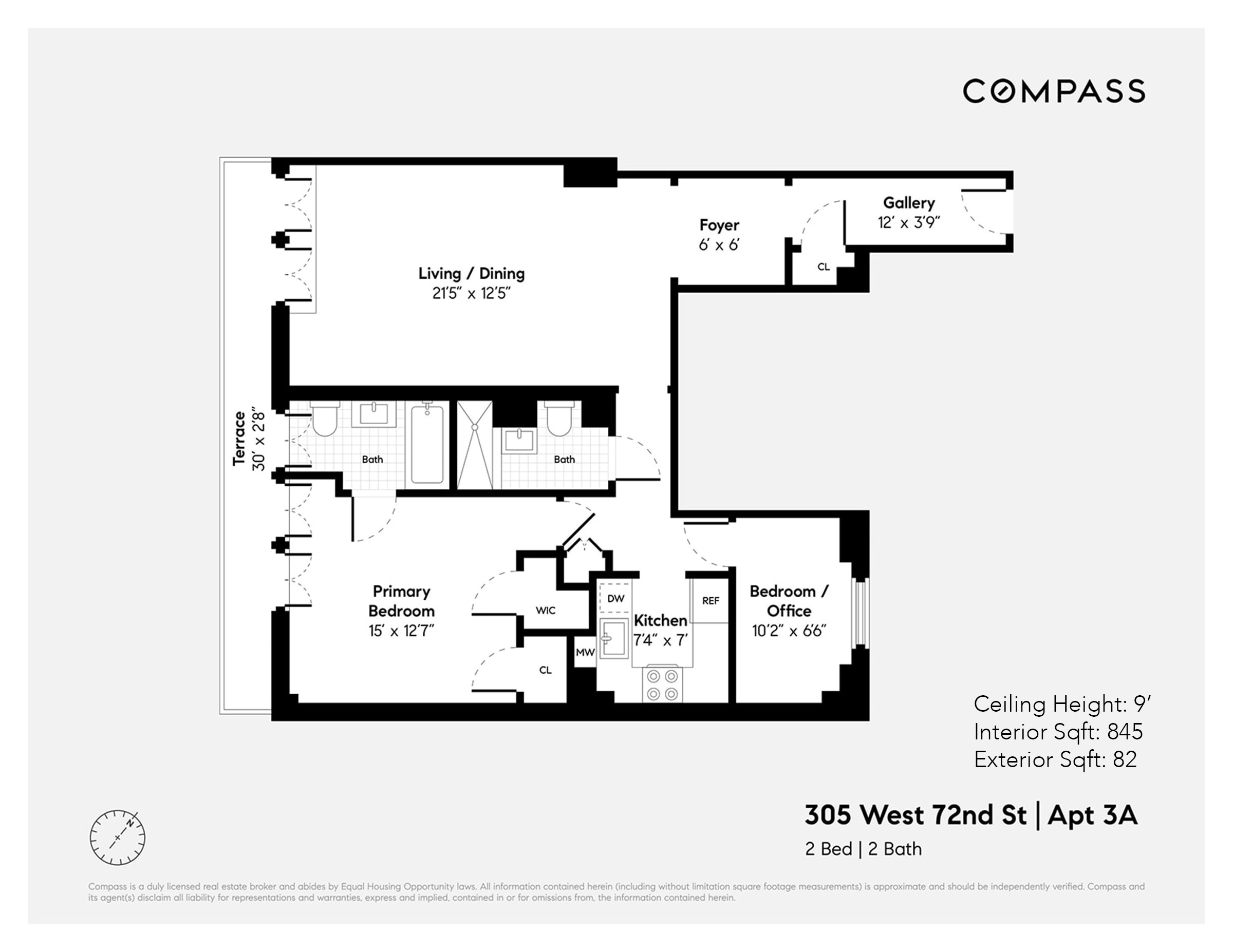 305 W 72nd Street 3A