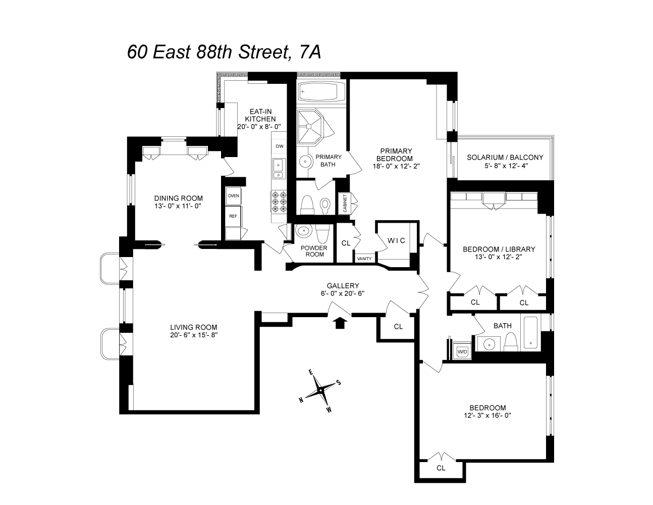 60 E 88TH Street 7A
