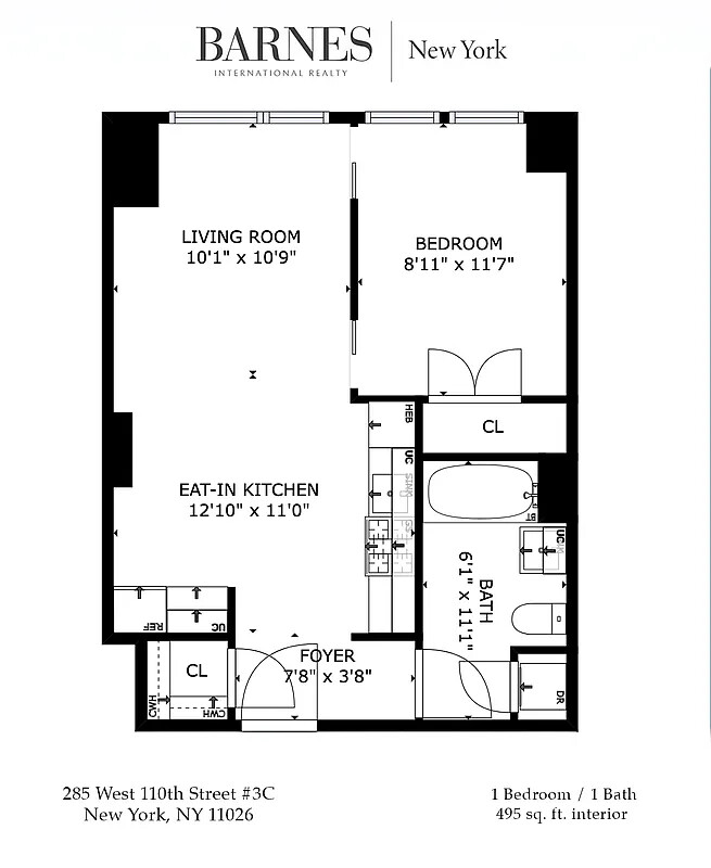 285 W 110TH Street 3C