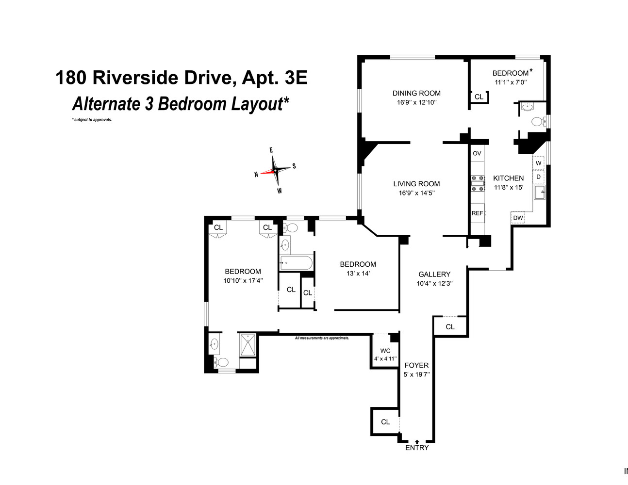 180 RIVERSIDE Drive 3E