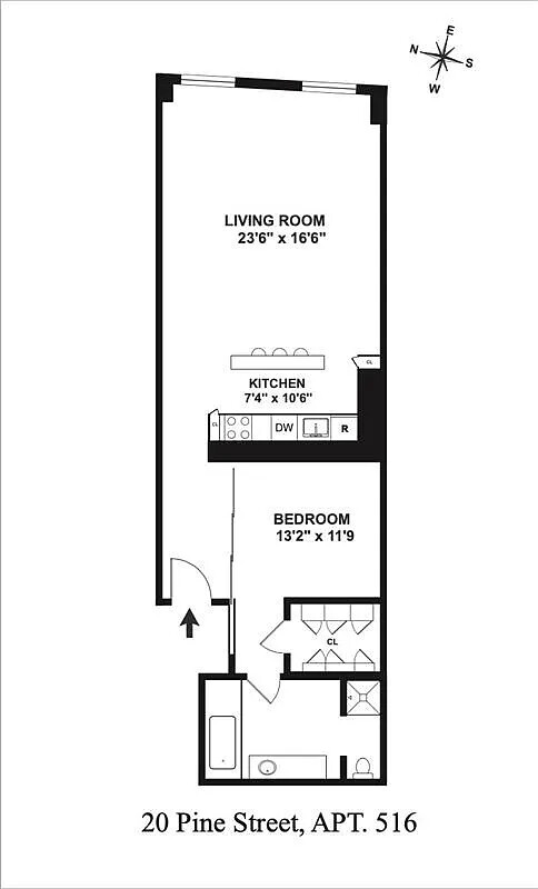 20 PINE Street 516