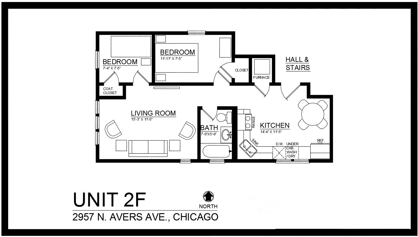 2957 N Avers Avenue Unit: 2F