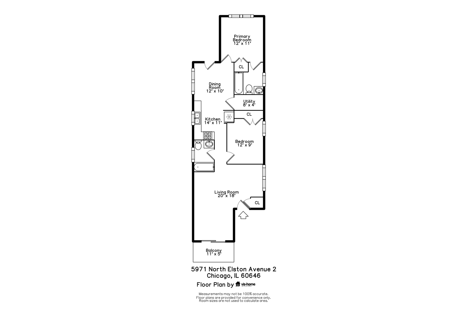 5971 N Elston Avenue Unit: 2
