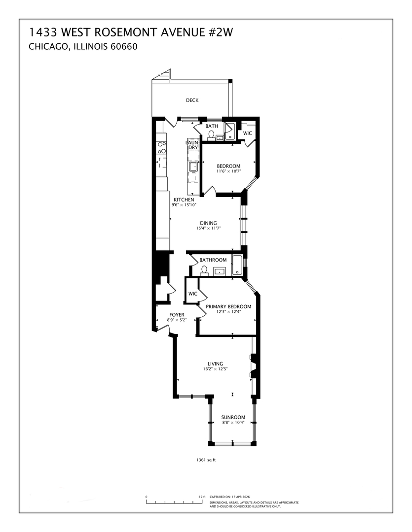 1433 W Rosemont Avenue Unit: 2W