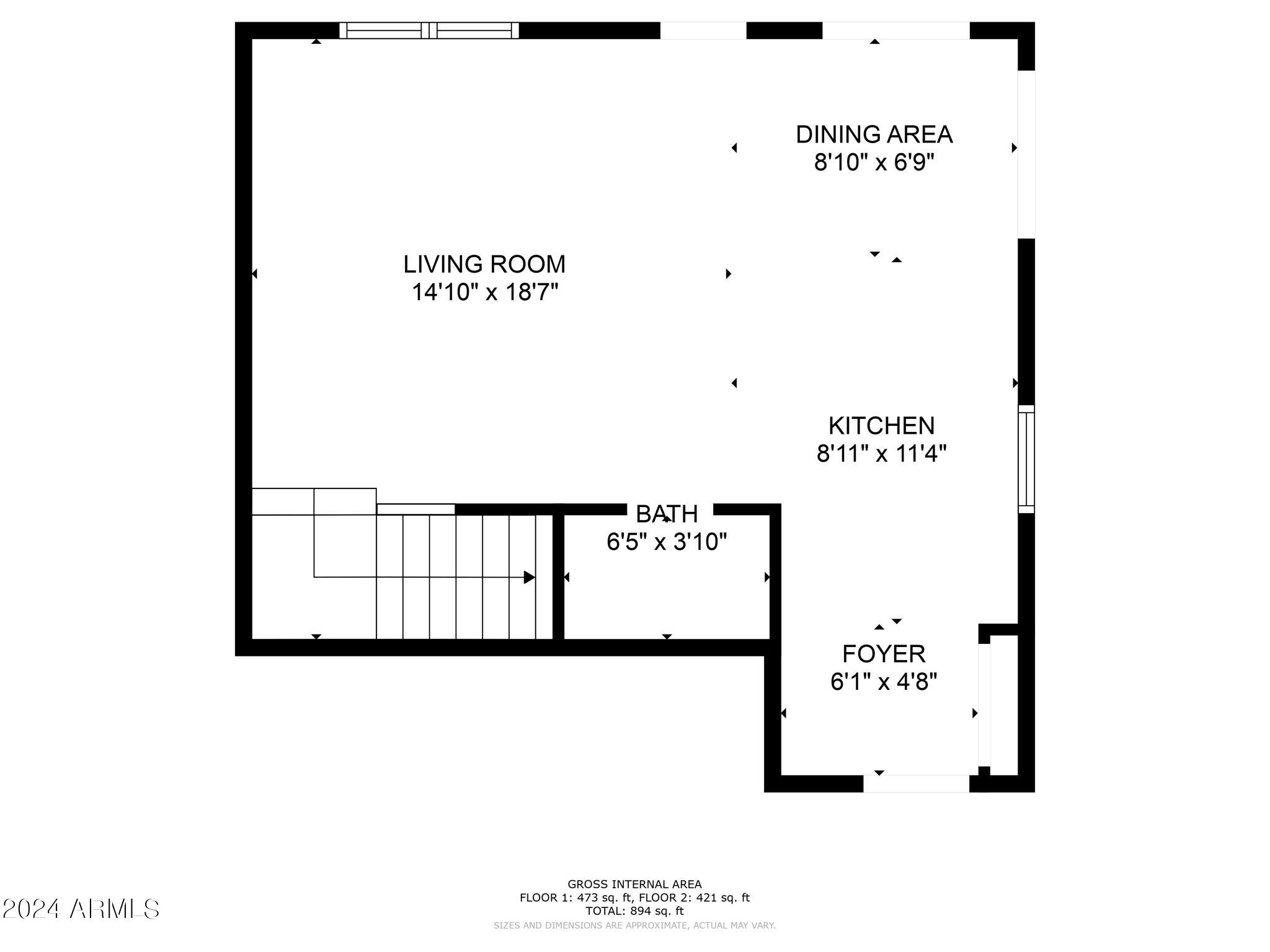 8662 S 51ST Street, 1