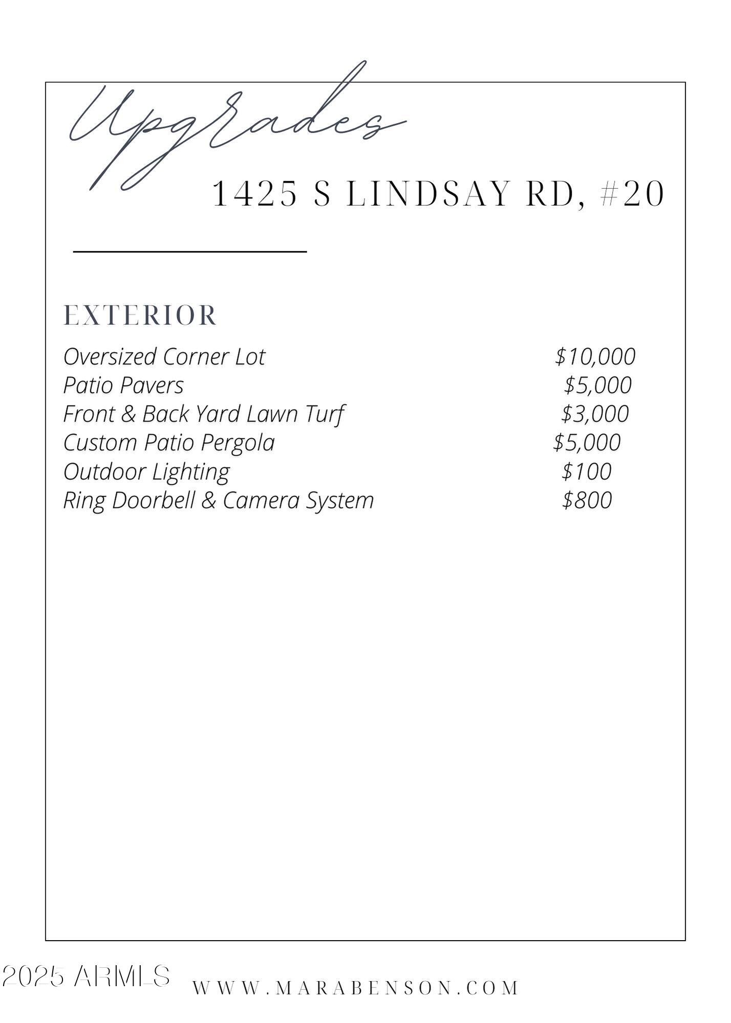 1425 S LINDSAY Road, 20