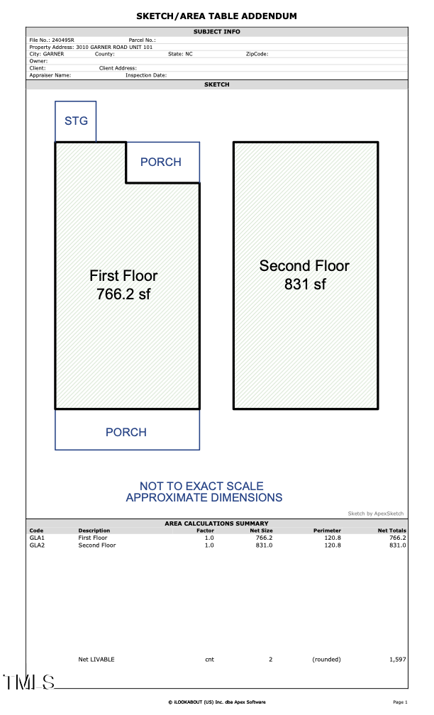 3010 Garner Road # 102 Unit: 101 & 102