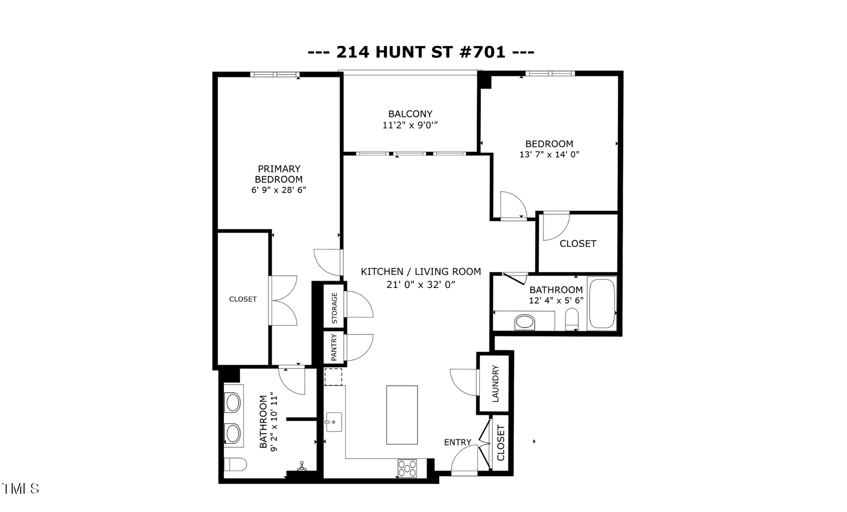 214 Hunt Street # 701