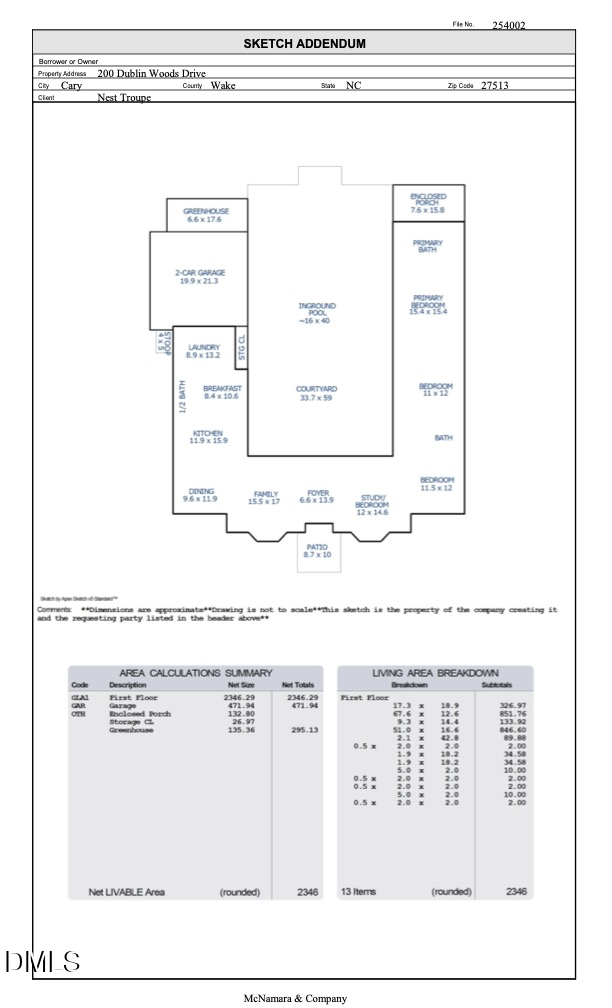 200 Dublin Woods Drive, Cary
