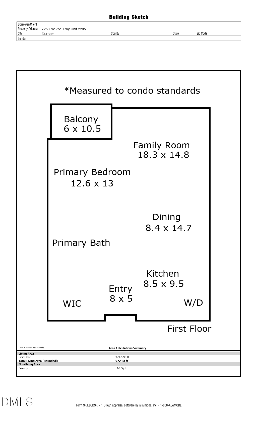 Sweet little unit in South Durham!  