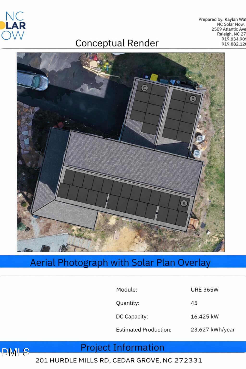 201 Hurdle Mills Road