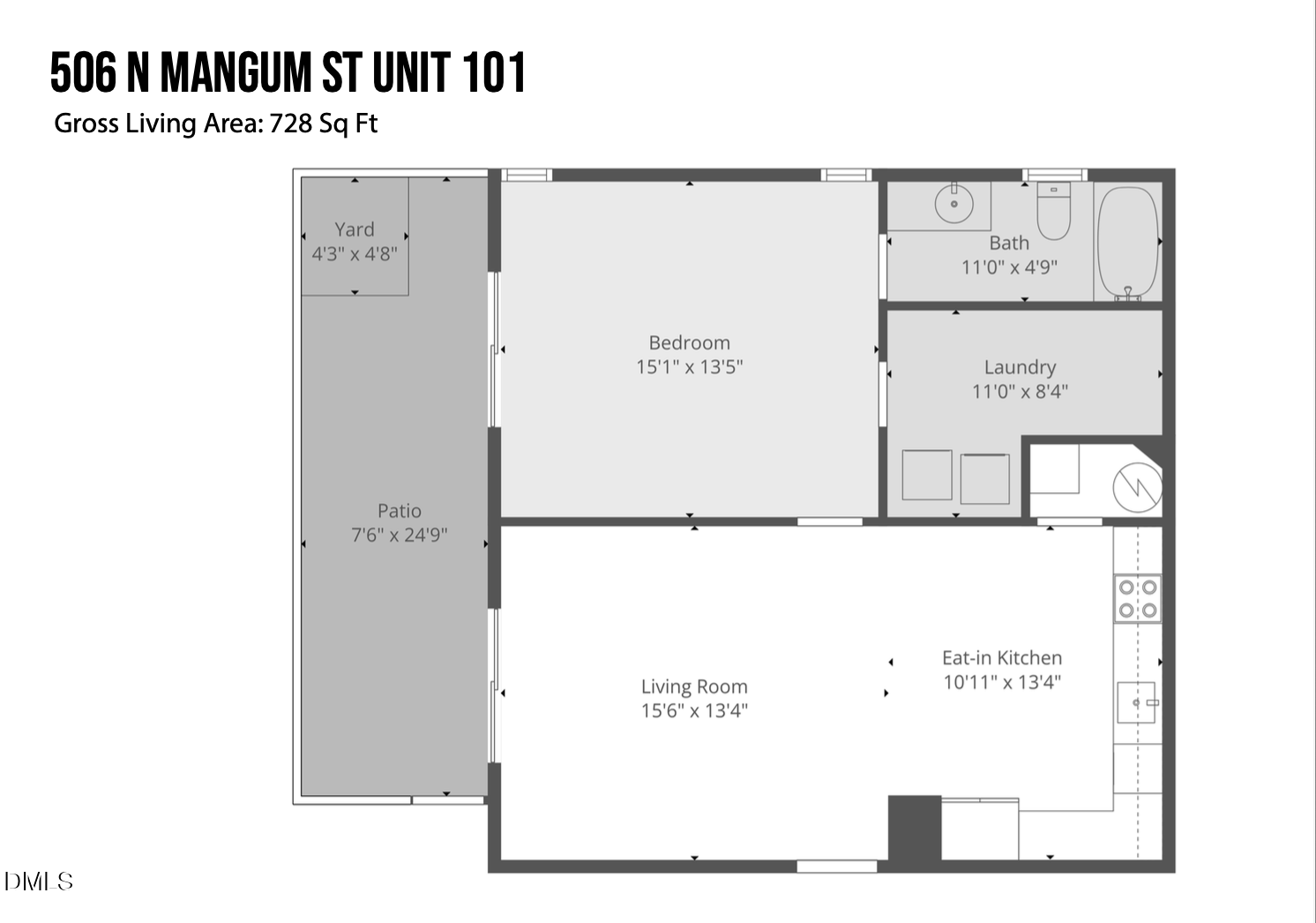 506 N Mangum Street Apt 101