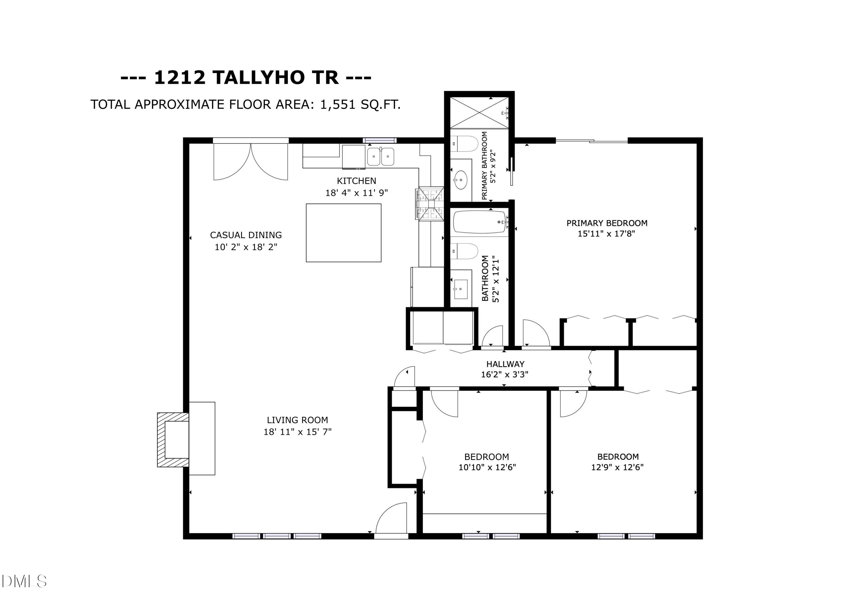 1212 Tallyho Trail
