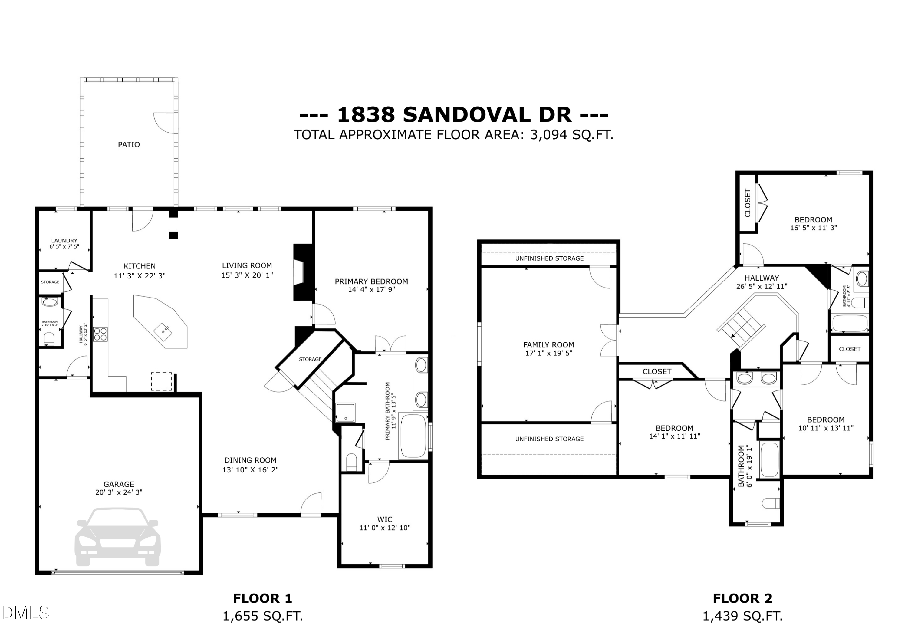 1838 Sandoval Drive