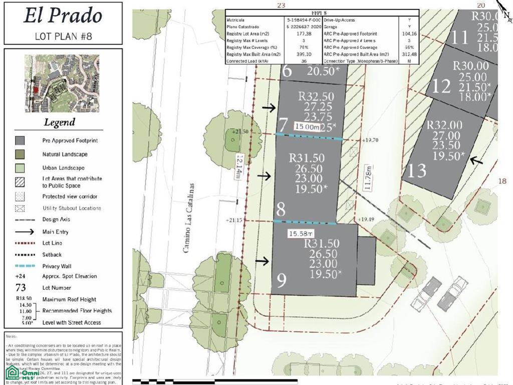 El Prado Lot #8 , Las Catalinas, Guanacaste