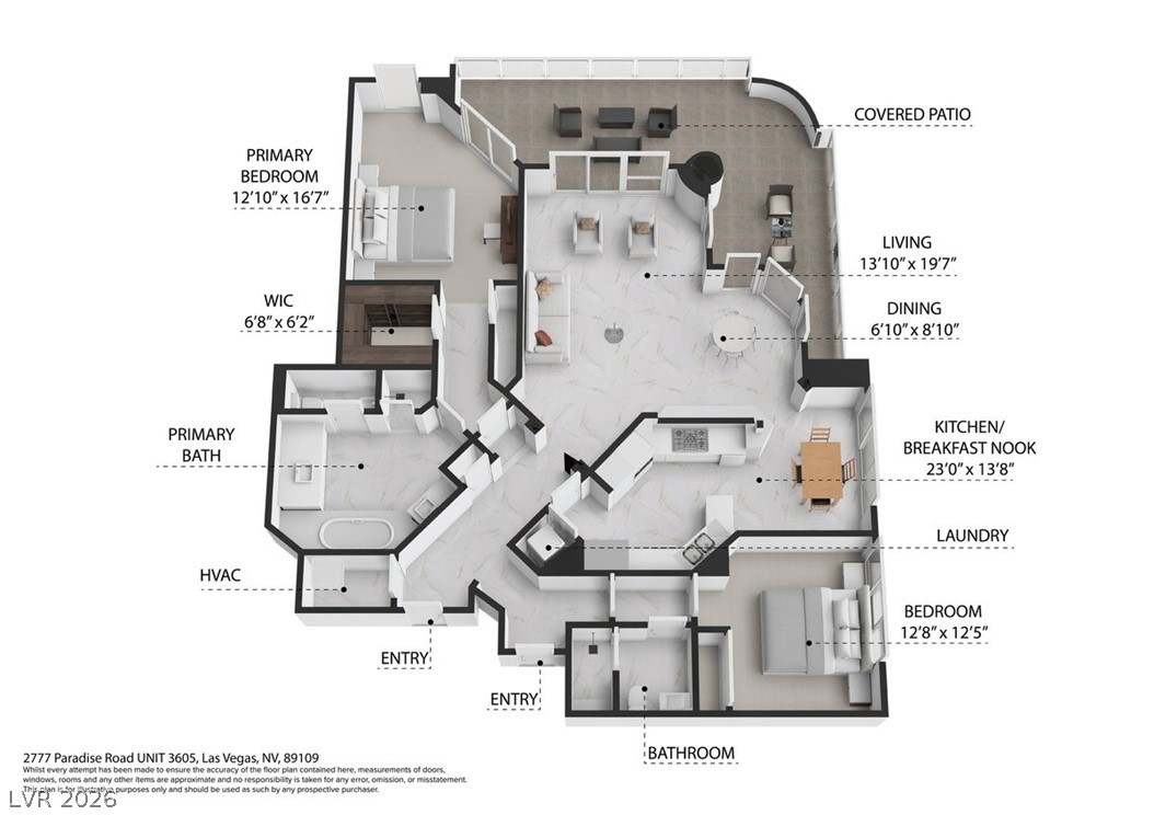 2777 Paradise Road 3605
