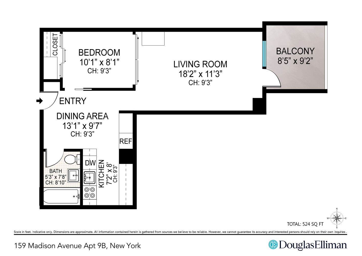 159 MADISON Avenue 9B