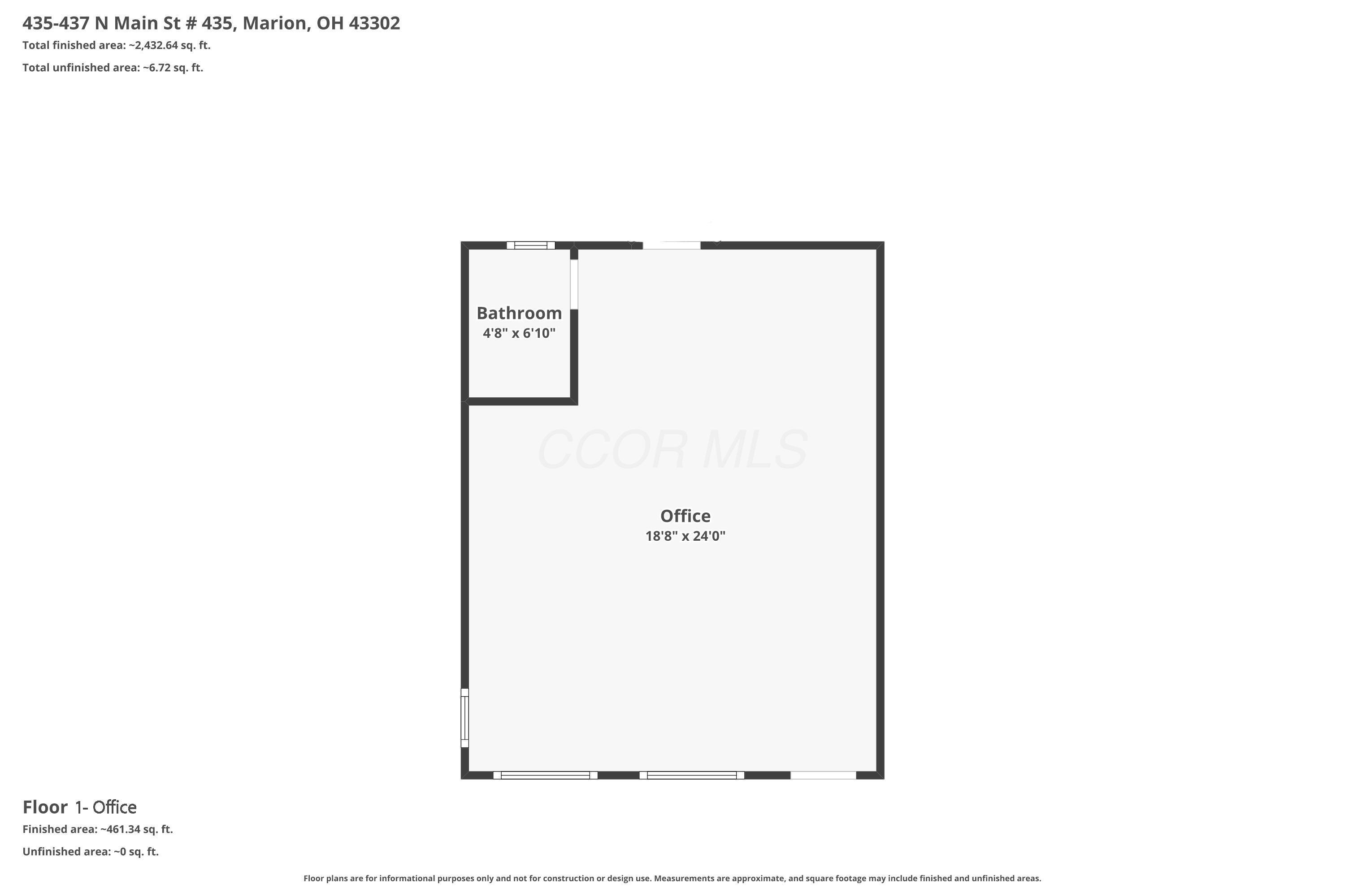 435 N Main, 437
