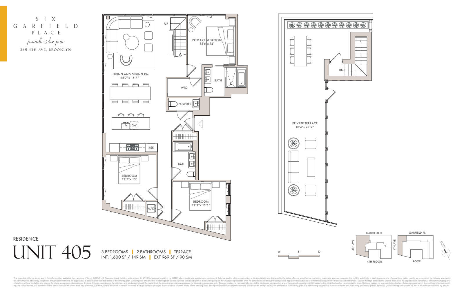 6 GARFIELD Place 405