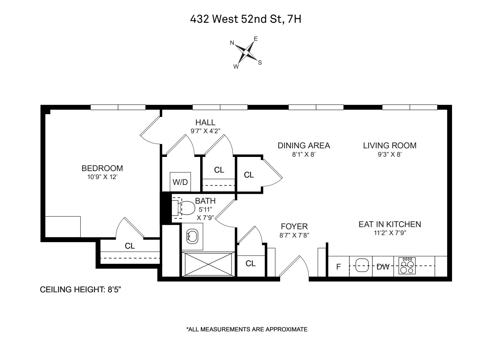 432 W 52ND Street 7H