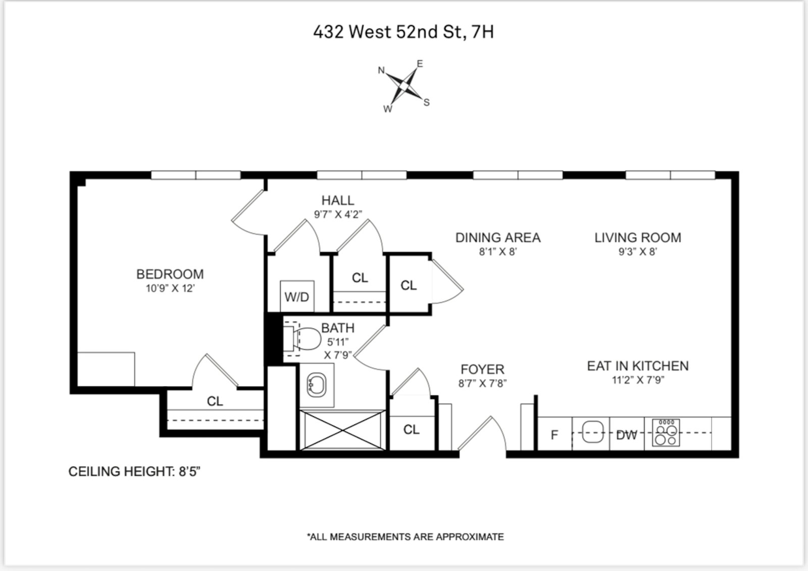 432 W 52ND Street 7H