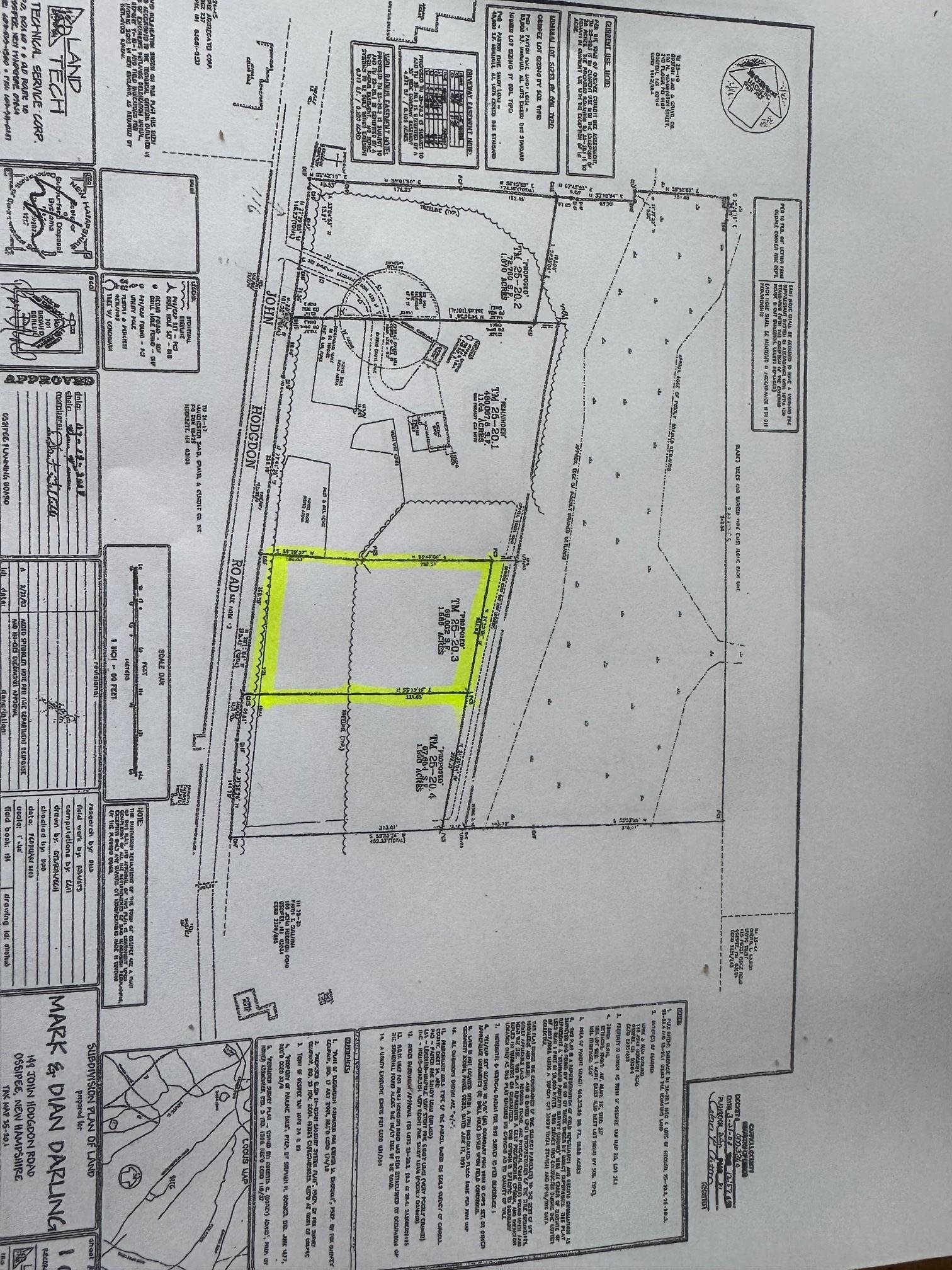 Lot 20.3(TM4) John Hodgdon Road