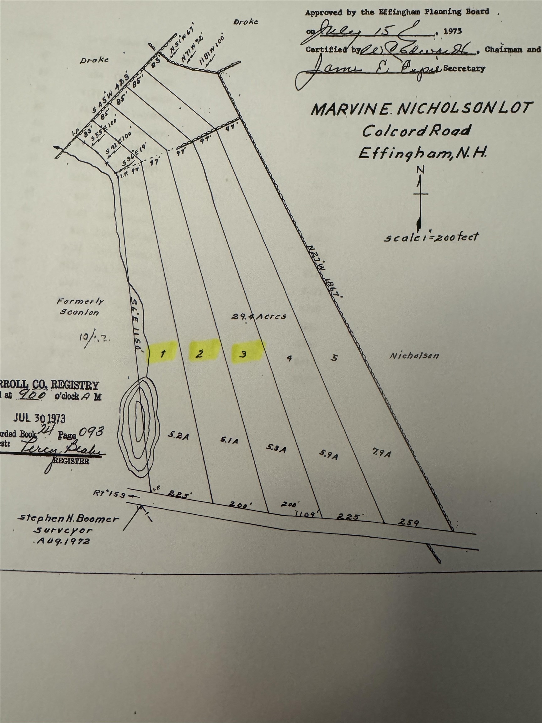 Lot 1,2,3 Colcord Road