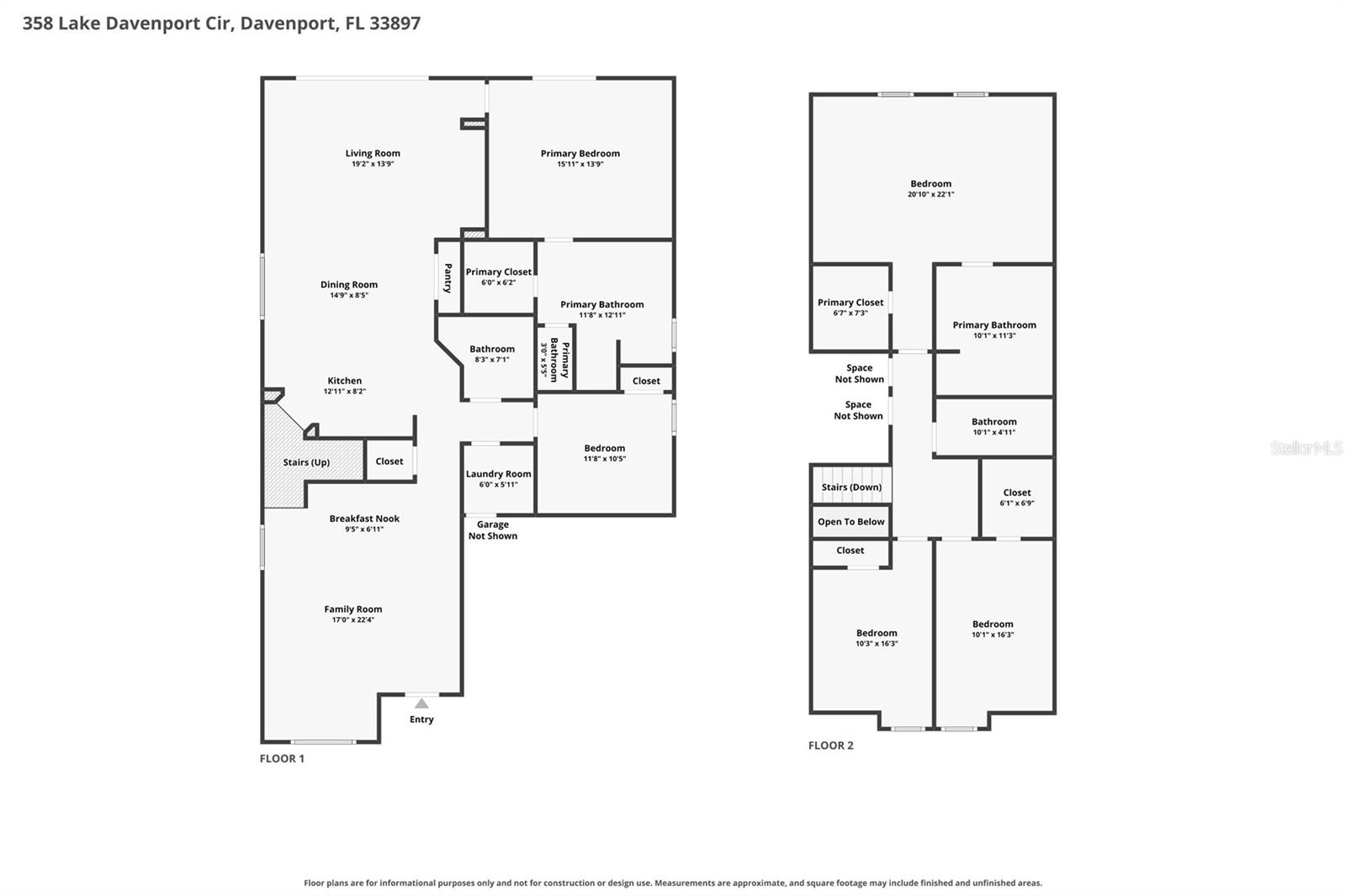 358 LAKE DAVENPORT CIR
