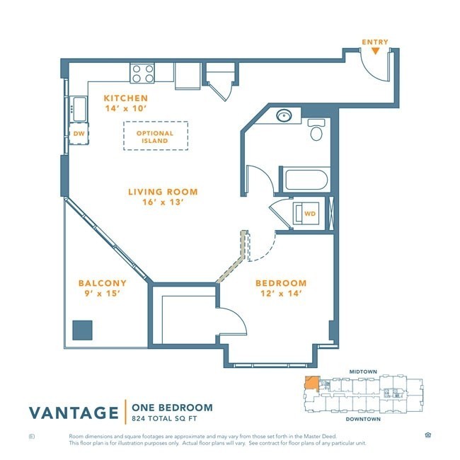 600 12th Ave, S Unit: 1914