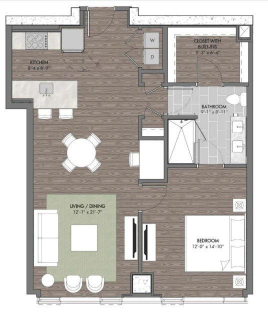 805 Church St Unit: 2507