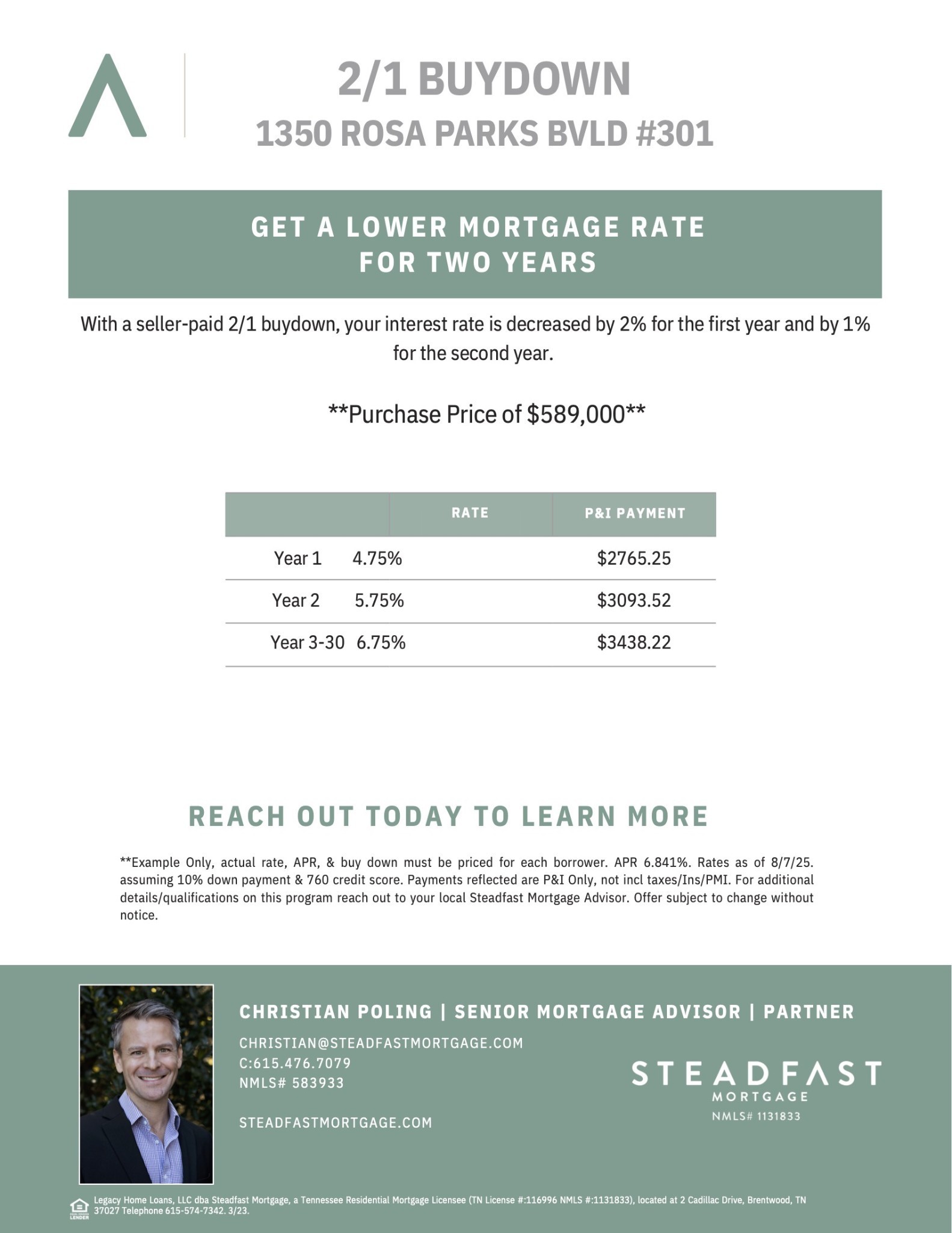 1350 Rosa L Parks Blvd Unit: 301