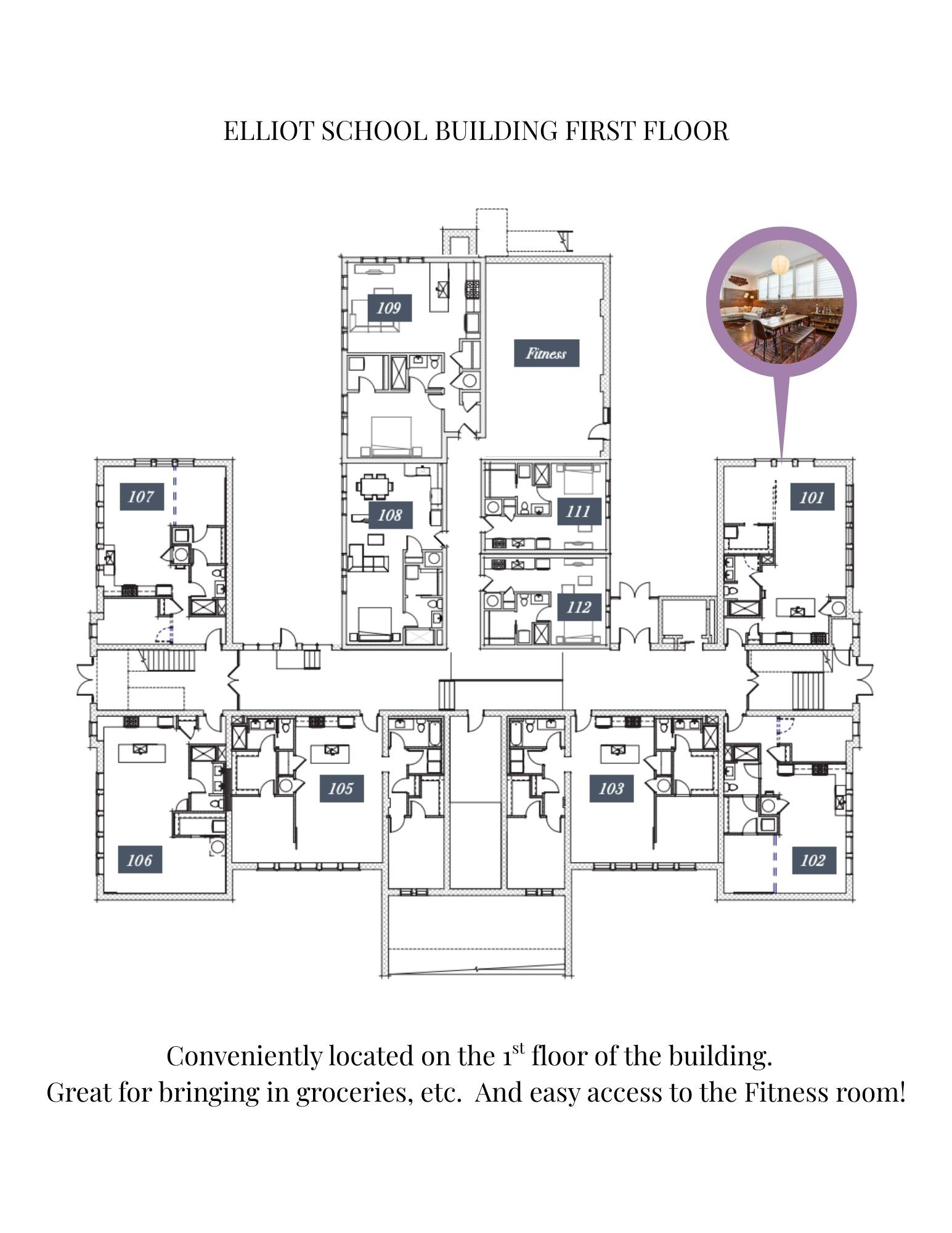 601 Madison St Unit: 101