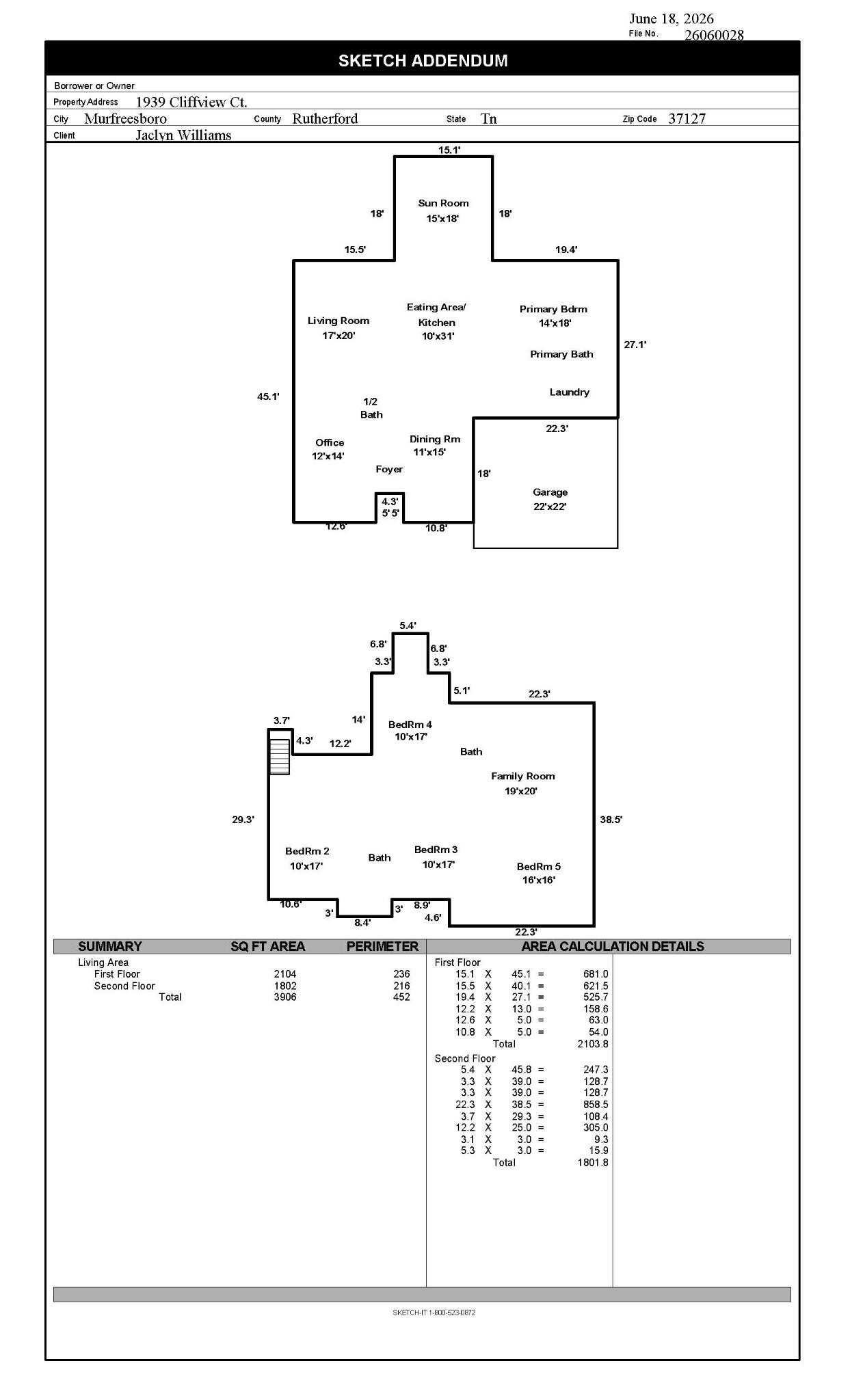 1939 Cliffview Ct