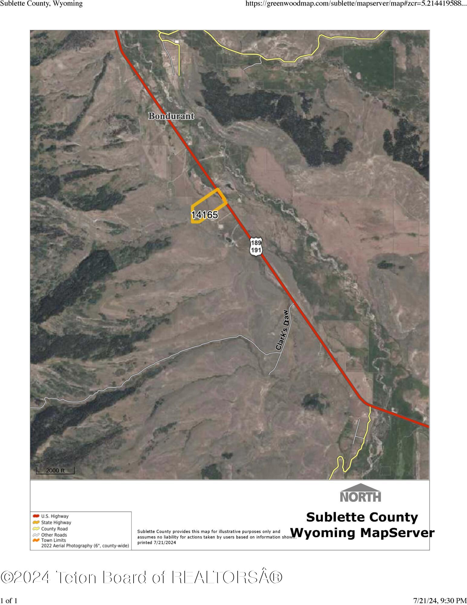 14165 S U HWY 189 & 191