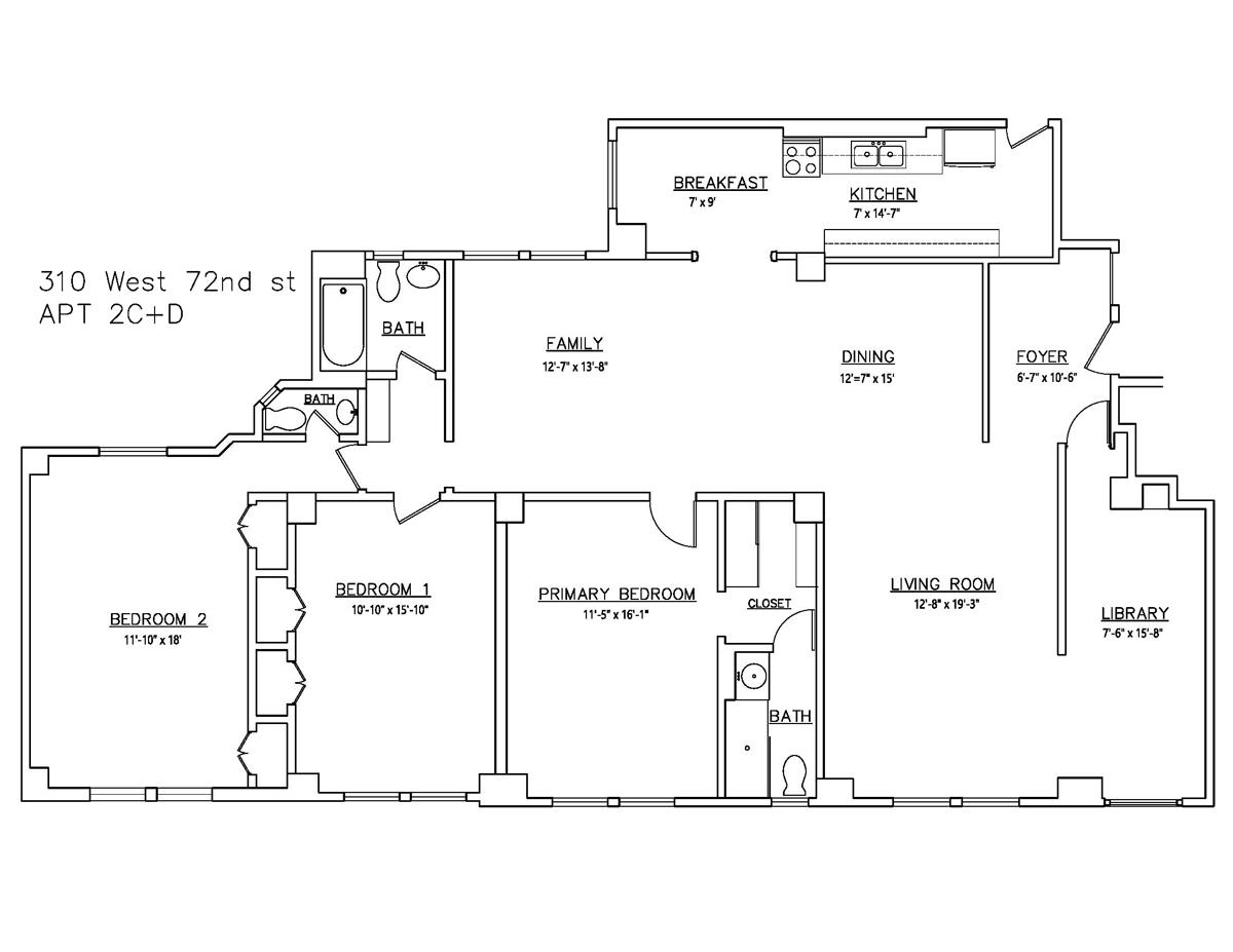 310 W 72nd Street 2-CD