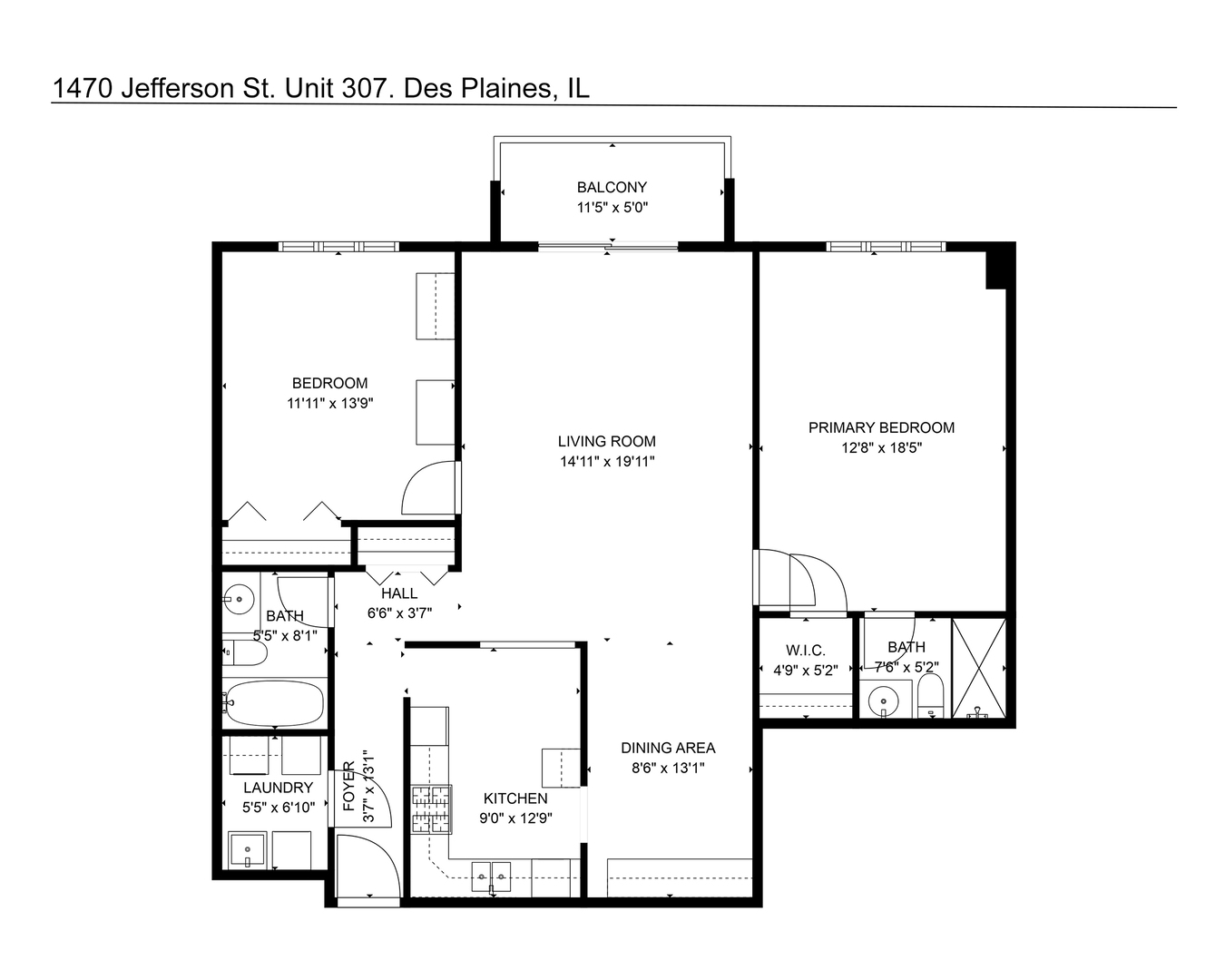 1470 Jefferson Street Unit: 307