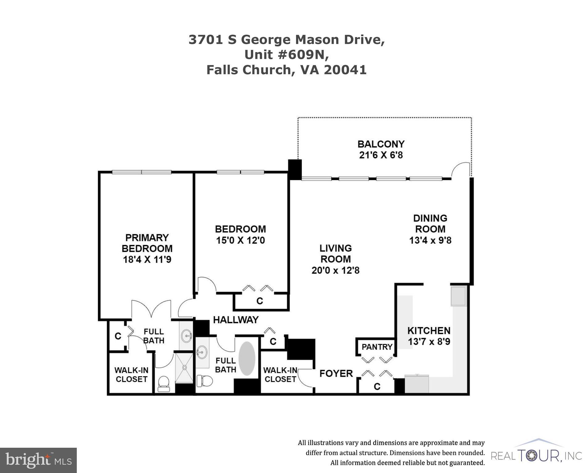 3701 S GEORGE MASON DRIVE 609N