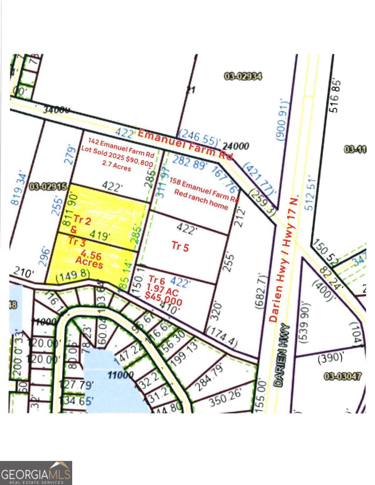 TR 2 & TR 3 Emanuel Farm Road