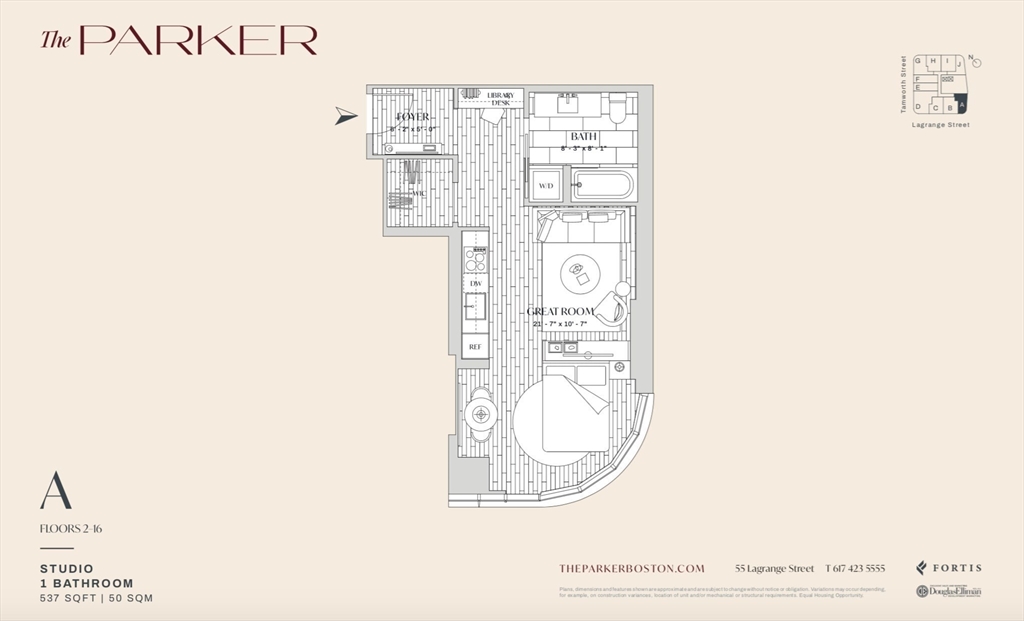 55 Lagrange St # 601